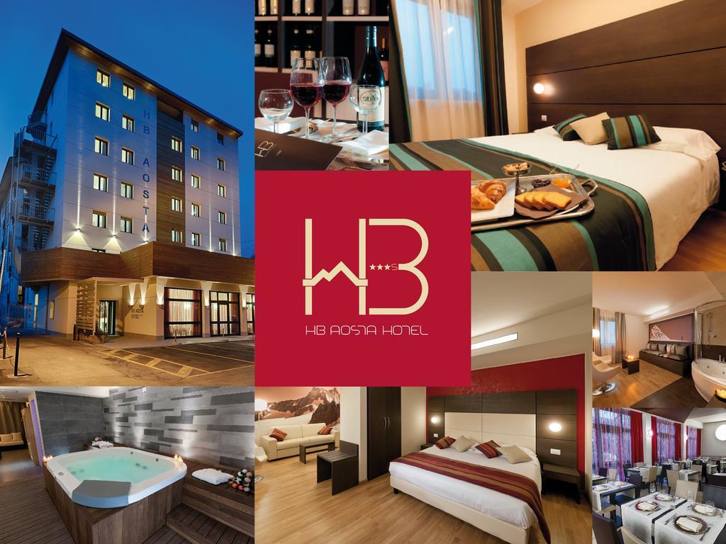 Hb Aosta Hotel & Balcony Spa Exterior foto